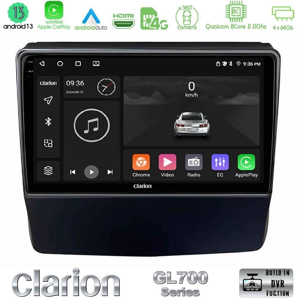 Clarion GL700 Series 8Core Android13 4+64GB Subaru Forester/Impreza 2018-2021 Navigation Multimedia Tablet 9" Με Carplay & Android Auto - U-GL7-SU1662