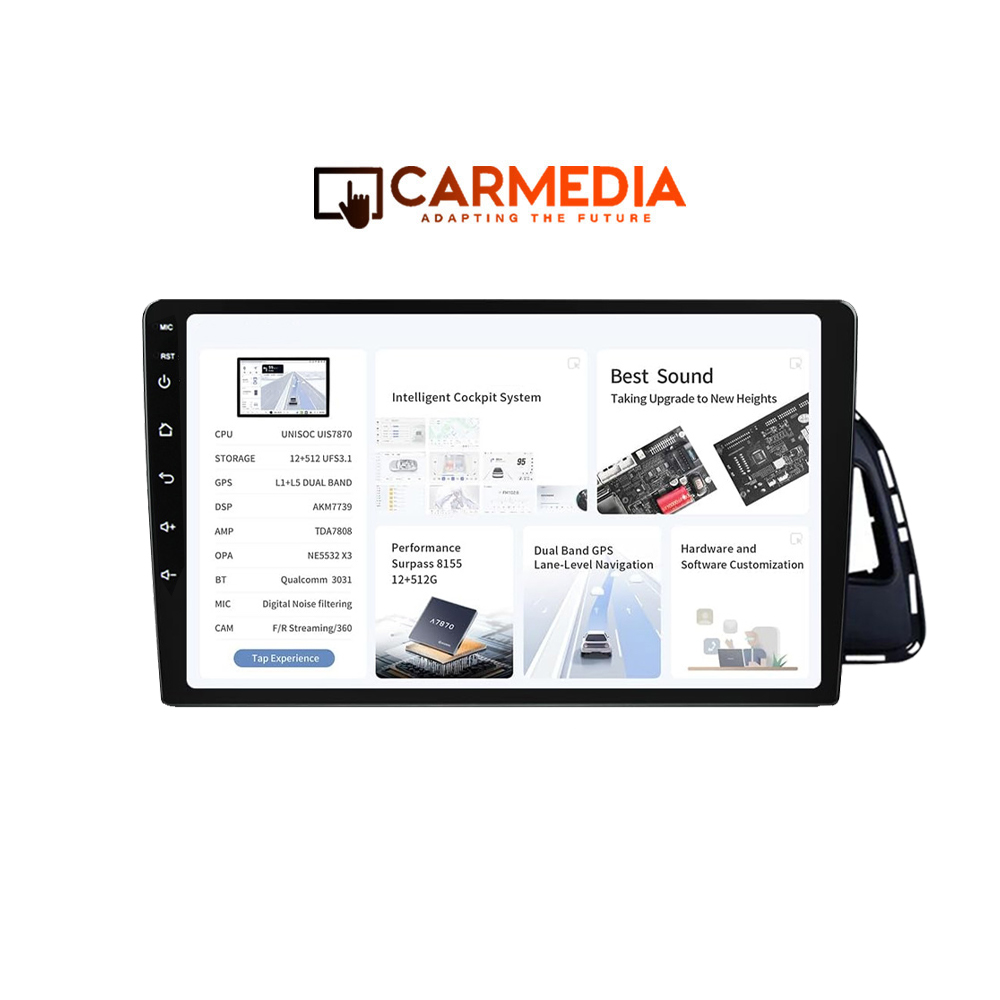 CARMEDIA CMDU12095-7 PRO PLUS TABLET 9.5'' OEM AUDI Q5 2010-2018