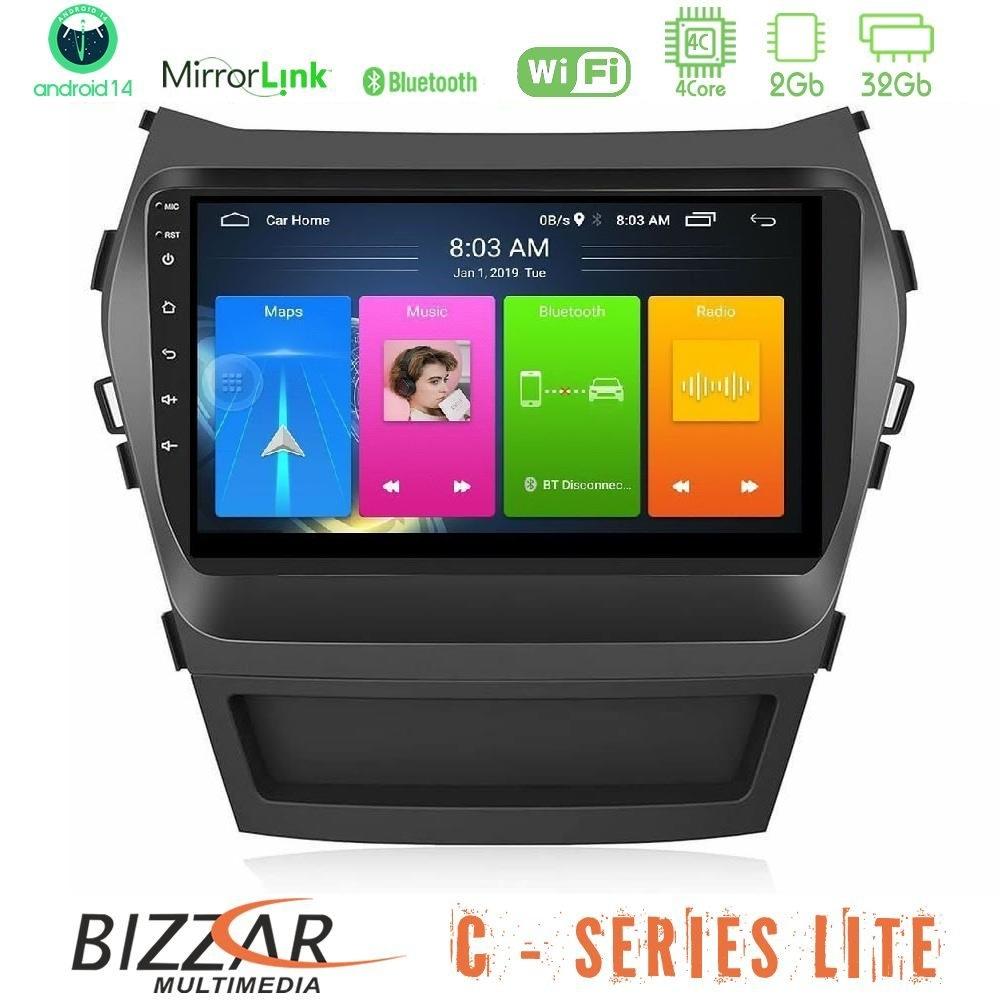 Bizzar C Series Lite 4Core Android14 2+32GB Hyundai iX45 2012-2017 Navigation Multimedia Tablet 9" - U-C-HY0166