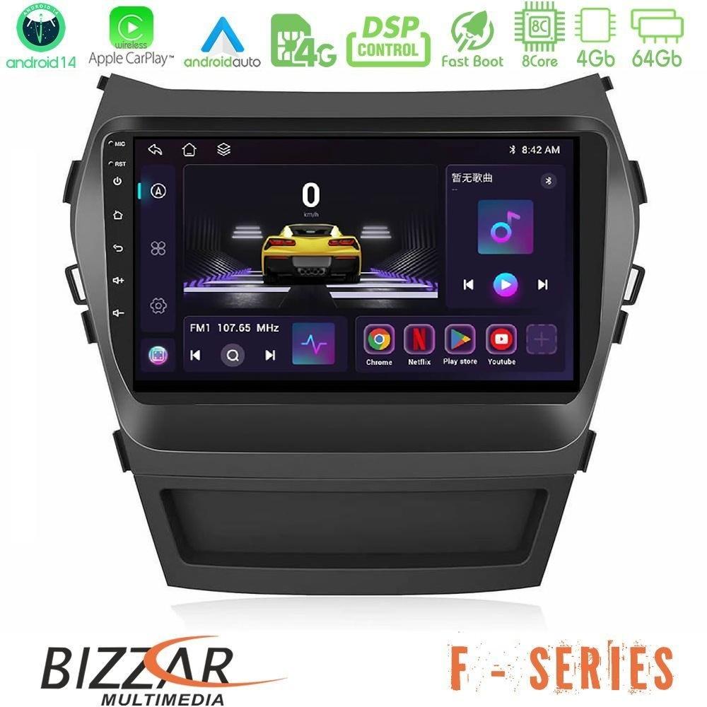 Bizzar F Series 8Core Android14 4+64GB Hyundai iX45 2012-2017 Navigation Multimedia Tablet 9" Με Carplay & Android Auto - U-F-HY0166