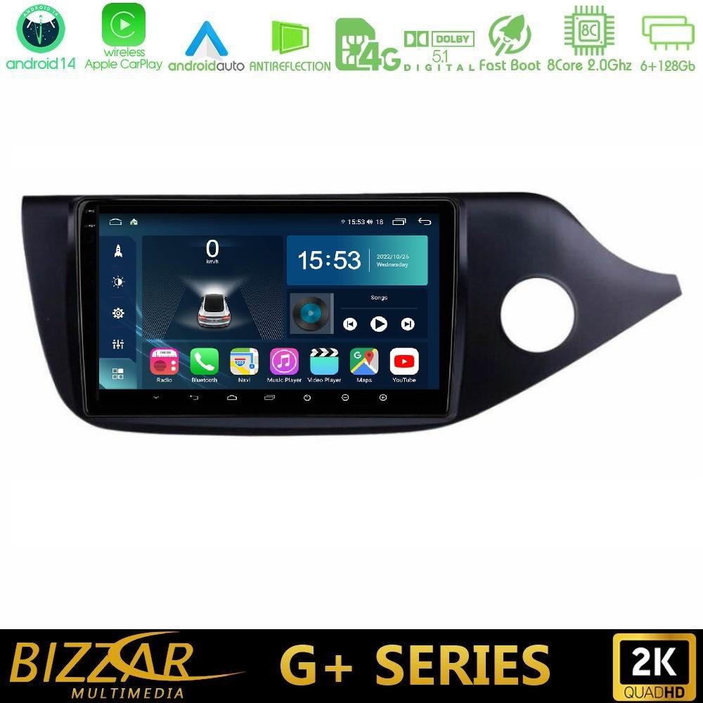 Bizzar G+ Series Kia Cee’d/ProCeed 2013-2017 RHD 8core Android14 6+128GB Navigation Multimedia Tablet 9" - U-G-KI0623