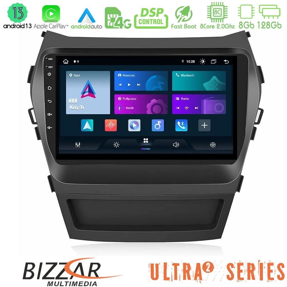 Bizzar Ultra Series Hyundai iX45 2012-2017 8core Android13 8+128GB Navigation Multimedia Tablet 9" - U-UL2-HY0166