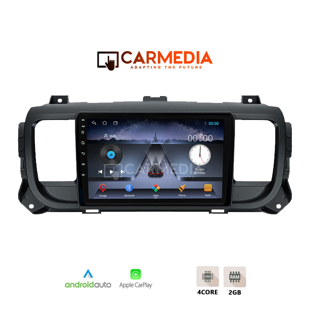 CARMEDIA CM209C-13 TABLET 9'' OEM CITROEN JUMPY-SPACETOURER | PEUGEOT EXPERT-TRAVELLER | TOYOTA PROACE 2016+