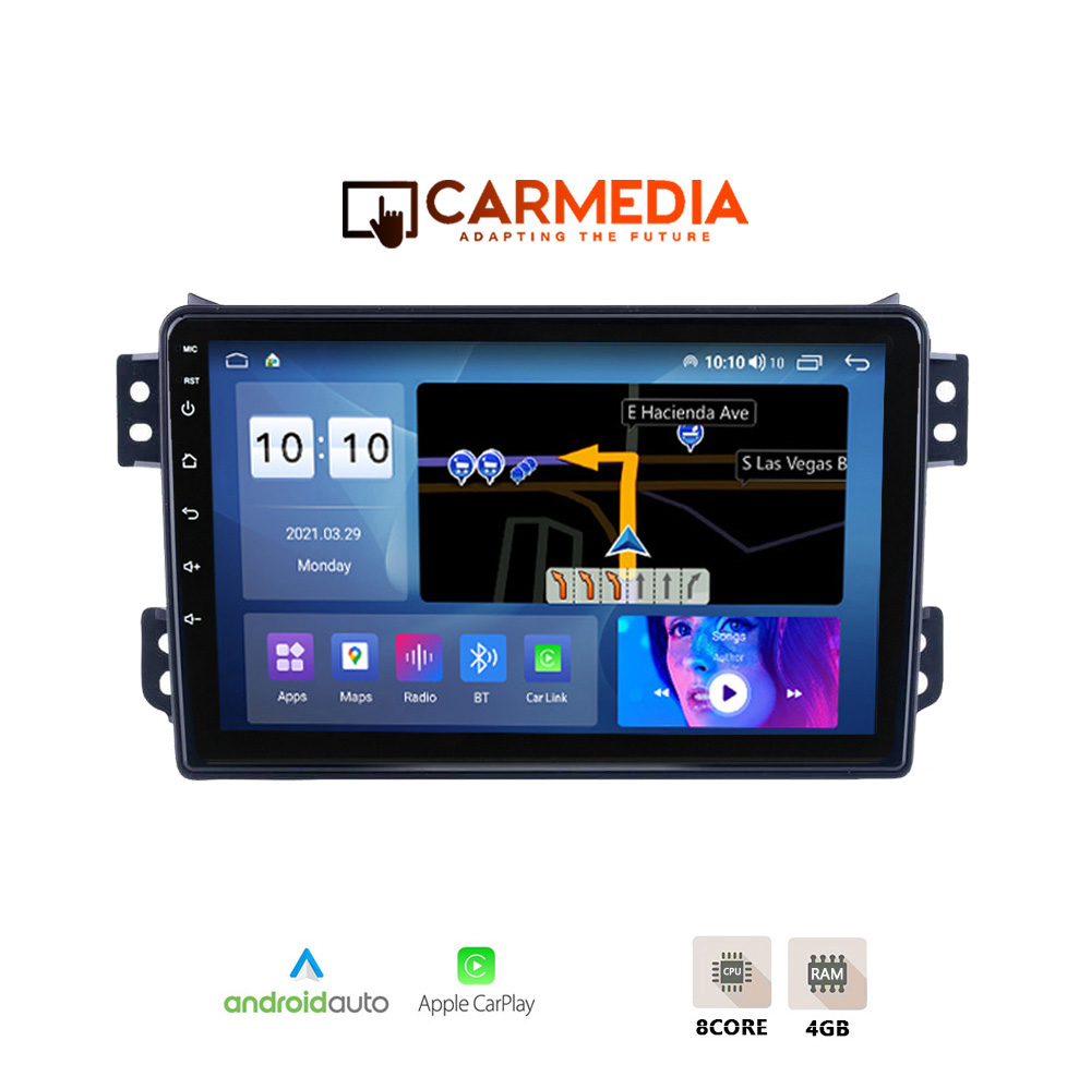 CARMEDIA CMDU409-3 TABLET 9'' OEM OPEL AGILA | SUZUKI SPLASH 2008+