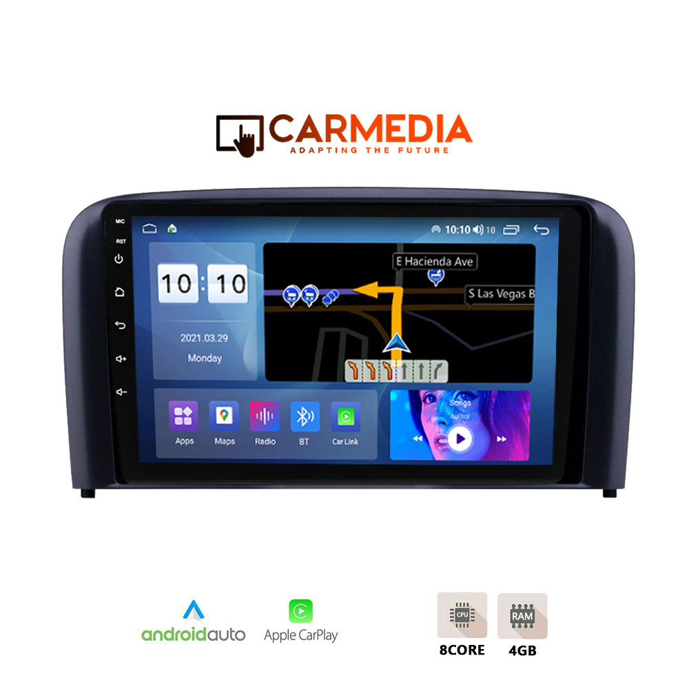 CARMEDIA CMDU409-3 TABLET 9'' OEM VOLVO S80 1998-2006