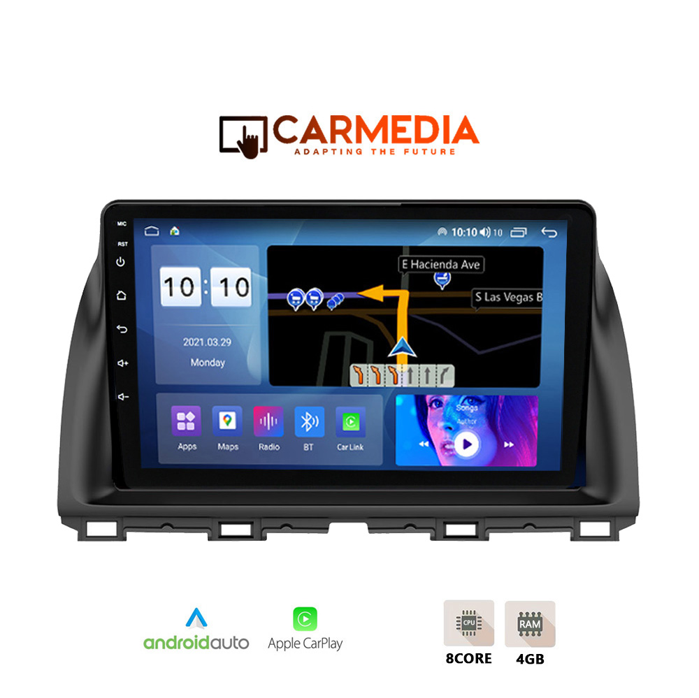 CARMEDIA CMDU410-3 TABLET 10'' OEM MAZDA CX5 2013-2017