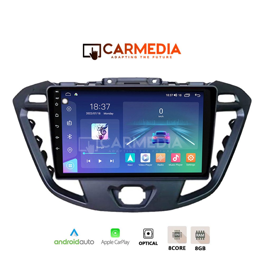 CARMEDIA CM809-13 TABLET 9'' OEM FORD TRANSIT CUSTOM| TOURNEO CUSTOM 2013-2019