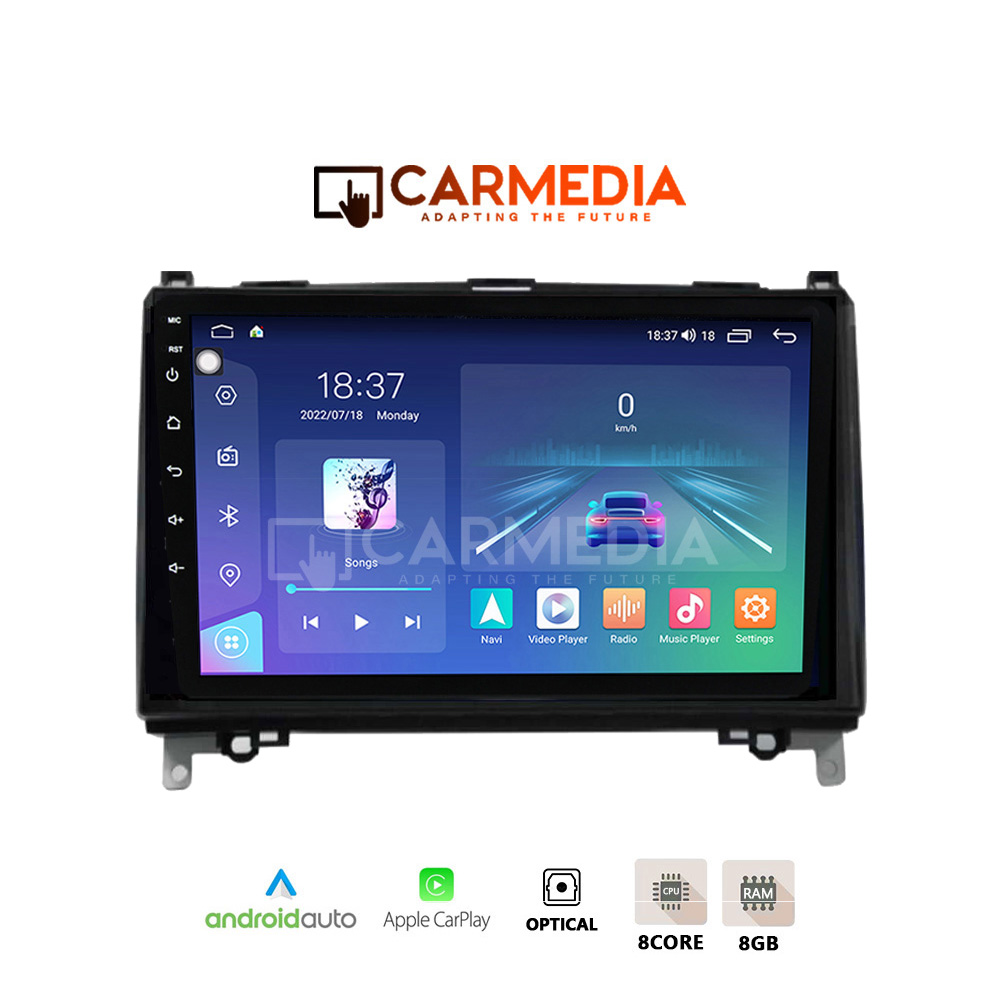 CARMEDIA CM809-13 TABLET 9'' OEM MERCEDES A | B | SPRINTER | VITO 2004+
