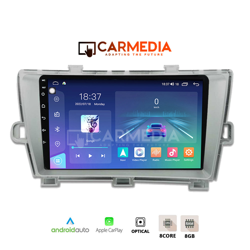 CARMEDIA CM809-13 TABLET 9'' OEM TOYOTA PRIUS 2009-2015