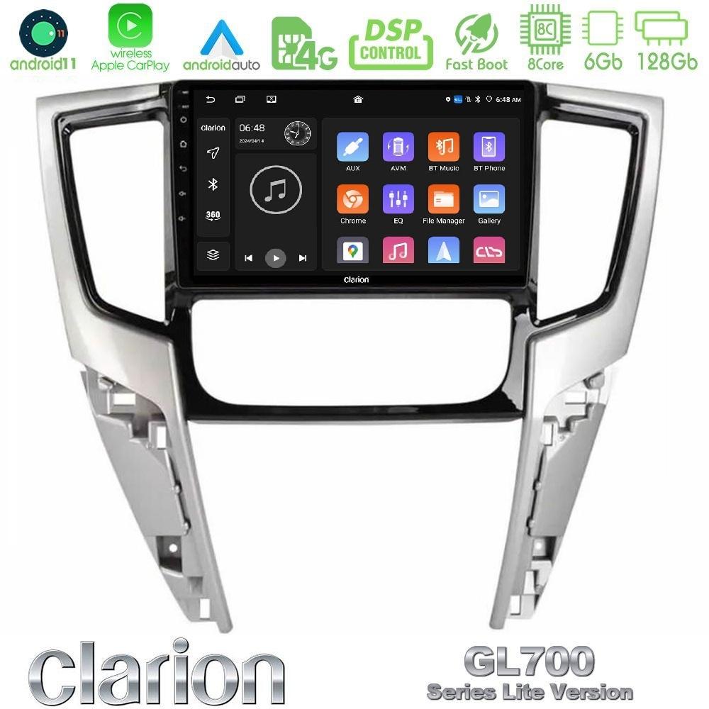 Clarion GL700 Lite Series 8Core Android11 6+128GB Mitsubishi L200 2019-2023 Navigation Multimedia Tablet 9" Με Carplay & Android Auto - U-G76L-MT3008