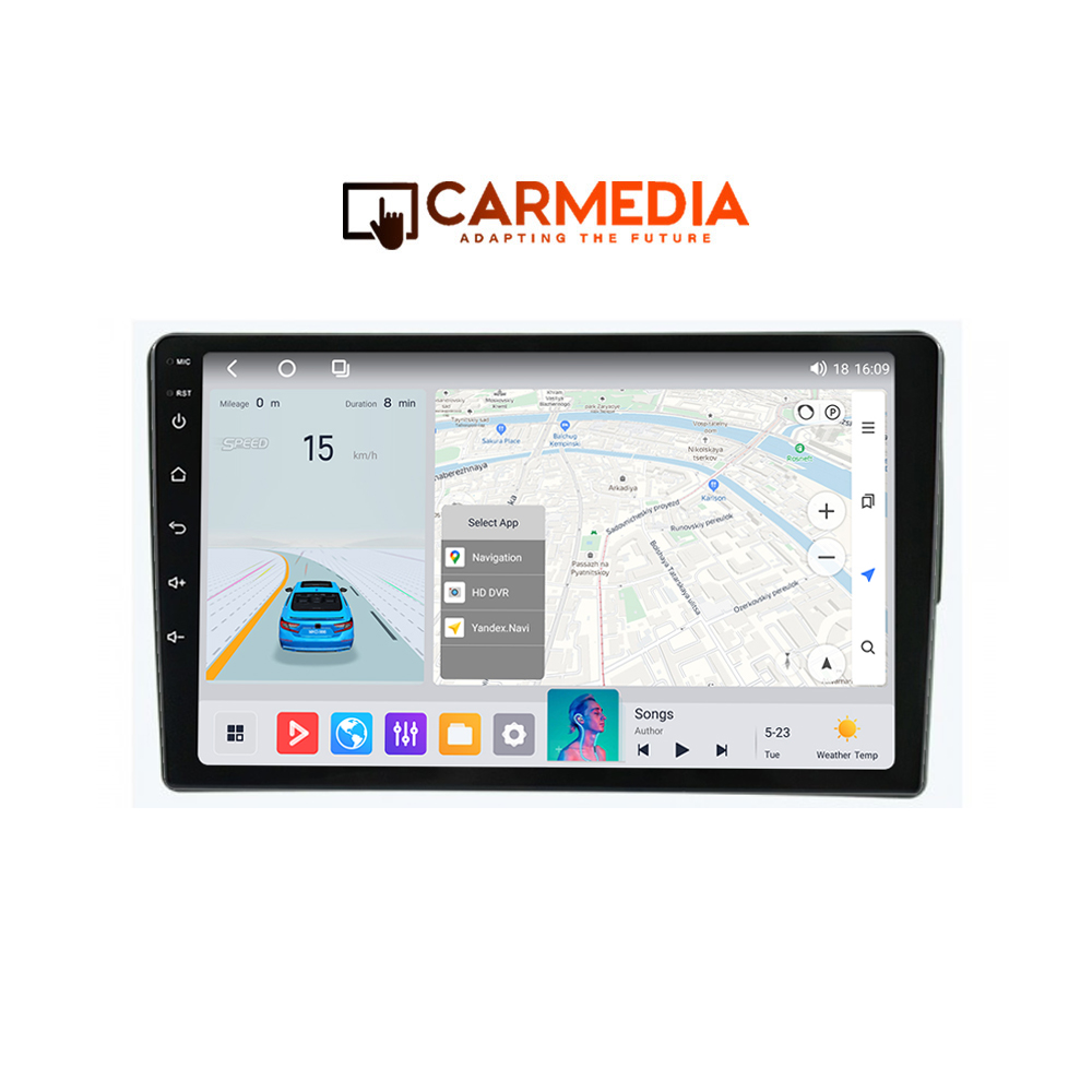 CARMEDIA CM2089-13W TABLET 9'' OEM FIAT 500 2016+