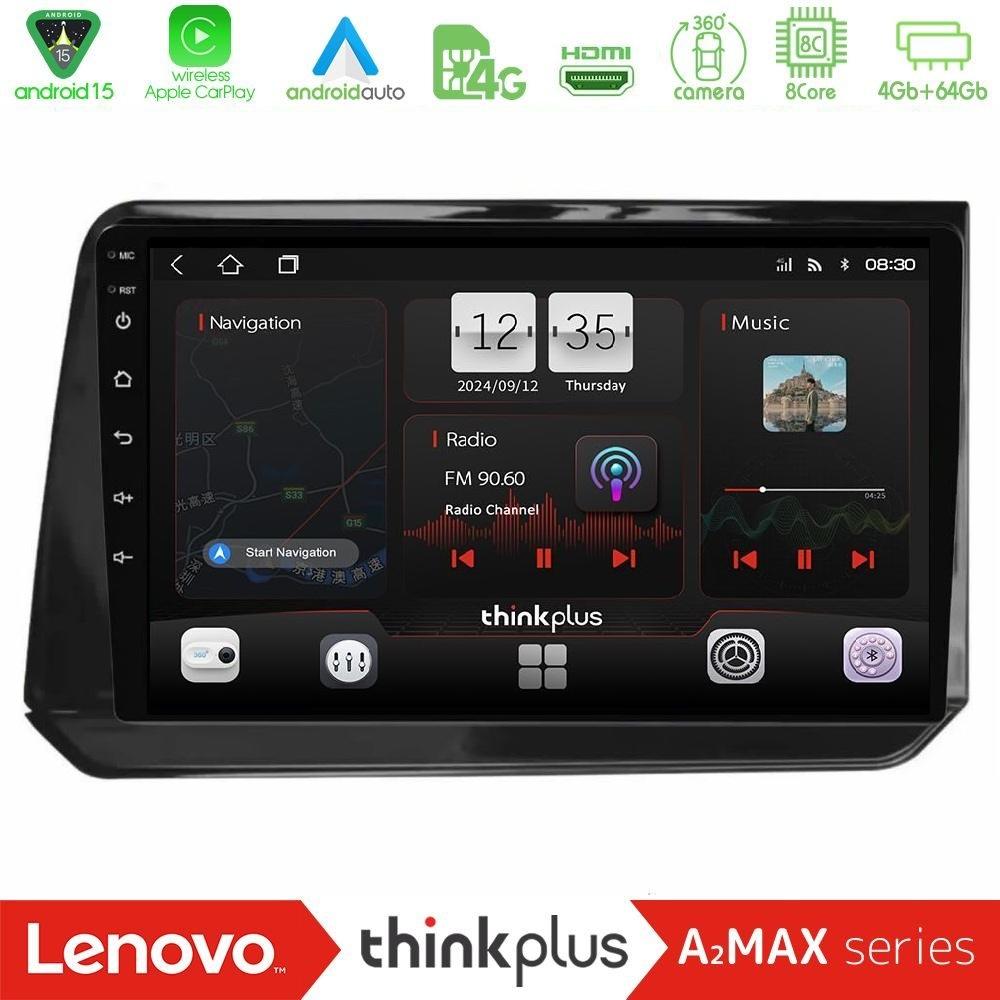 Lenovo Thinkplus A2MAX Series 8Core Android15 4+64GB Nissan Note 2021-2026 RHD Navigation Multimedia Tablet 10" - U-SQY-NS1923