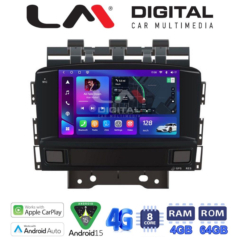 LM Digital - LM T8072 GPS Οθόνη OEM Multimedia Αυτοκινήτου για OPEL ASTRA J 2011 > 2015 (CarPlay/AndroidAuto/BT/GPS/WIFI/GPRS)