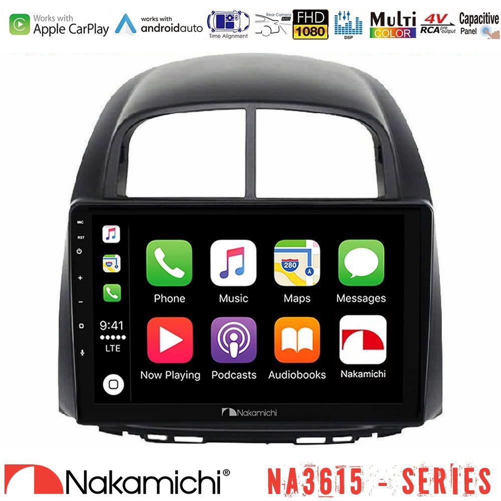 Nakamichi NA3615 Series Με Wireless Carplay & Android Auto  Daihatsu Sirion/Subaru Justy Media Station Tablet 9" - U-NA15-DH0527