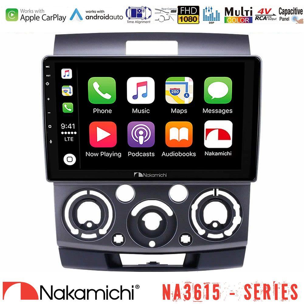 Nakamichi NA3615 Series Με Wireless Carplay & Android Auto  Ford Ranger/Mazda BT50 Media Station Tablet 9" - U-NA15-FD0687