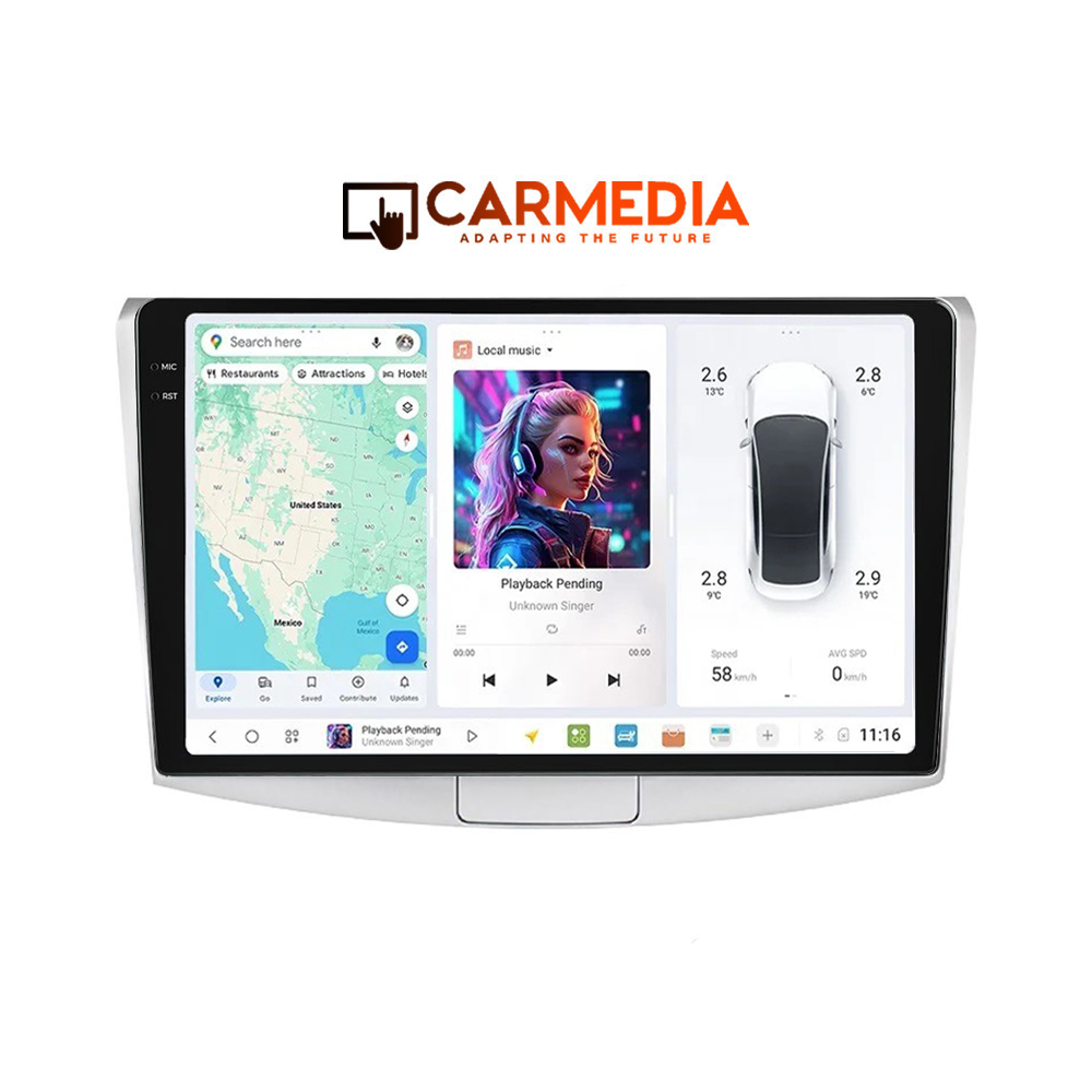 CARMEDIA CMDU81036-6 PRO PLUS TABLET 10.36" OEM VW PASSAT 2005-2015