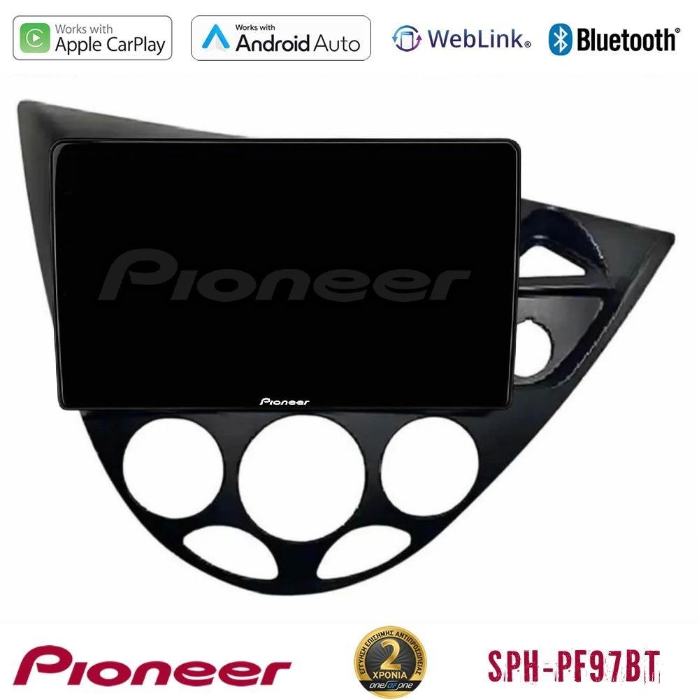 Pioneer SPH-PF97BT Series Ford Focus 1999-2004 (RHD) Multimedia Station 9" (Tablet Style) Με Carplay & Android Auto - U-SPH-FD1332