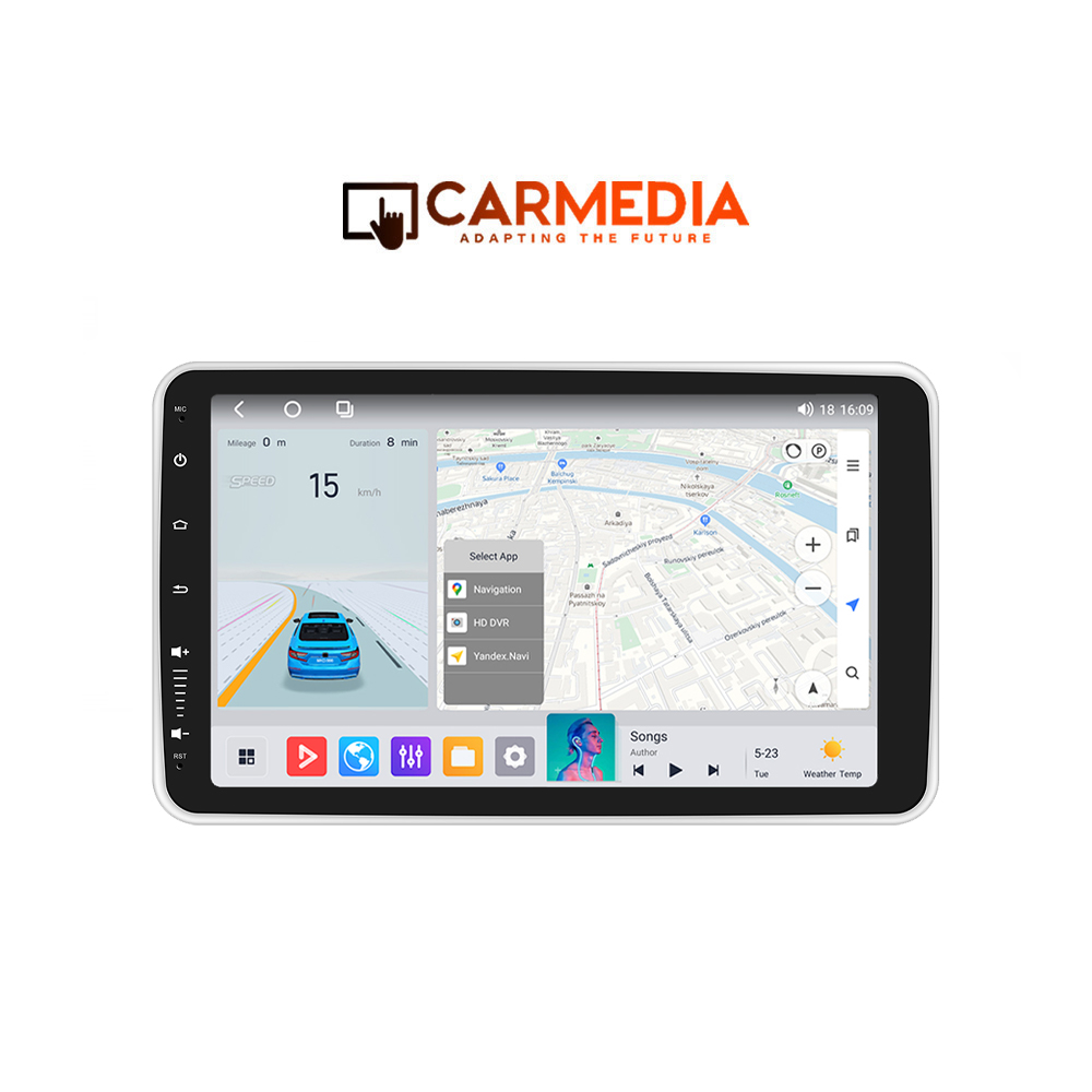 CARMEDIA CMU41810B-3 1DIN 10''