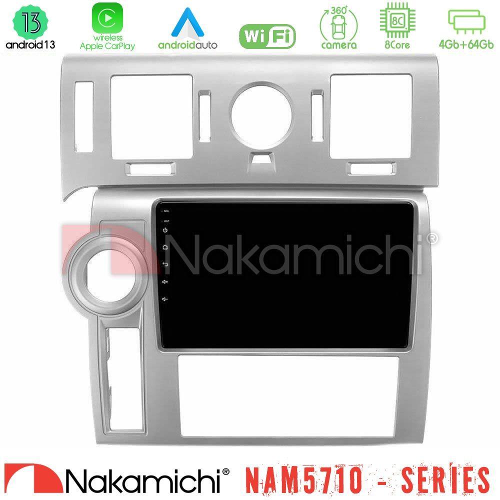 Nakamichi NAM5710 Series 8Core Android13 4+64GB  Hummer H2 2008-2009 Navigation Multimedia Tablet 9" - U-N84-HU002N
