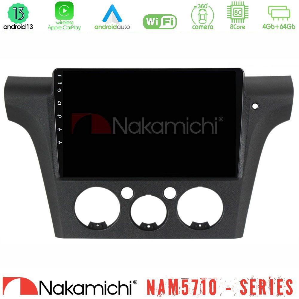 Nakamichi NAM5710 Series 8Core Android13 4+64GB Mitsubishi Outlander 2002 – 2007 Navigation Multimedia Tablet 9" - U-N84-MT3004