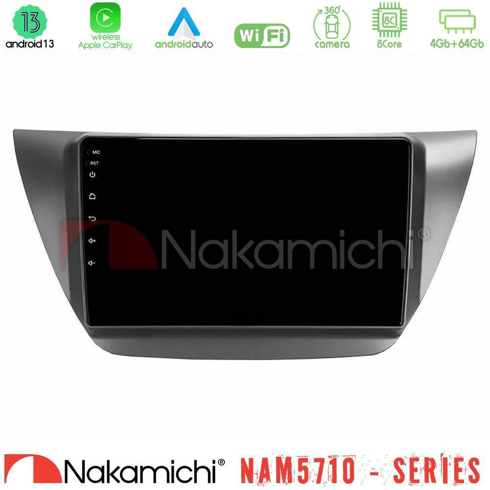 Nakamichi NAM5710 Series 8Core Android13 4+64GB  Mitsubishi Lancer 2004 – 2008 Navigation Multimedia Tablet 9" - U-N84-MT608