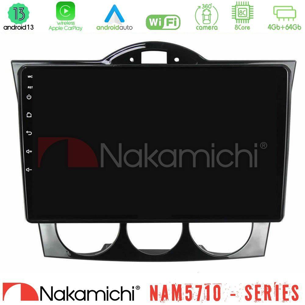 Nakamichi NAM5710 Series 8Core Android13 4+64GB  Mazda RX8 2003-2008 Navigation Multimedia Tablet 9" - U-N84-MZ1351