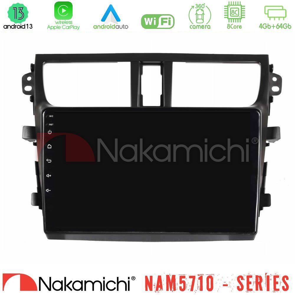 Nakamichi NAM5710 Series 8Core Android13 4+64GB  Suzuki Celerio 2014-2020 Navigation Multimedia Tablet 9" - U-N84-SZ0537